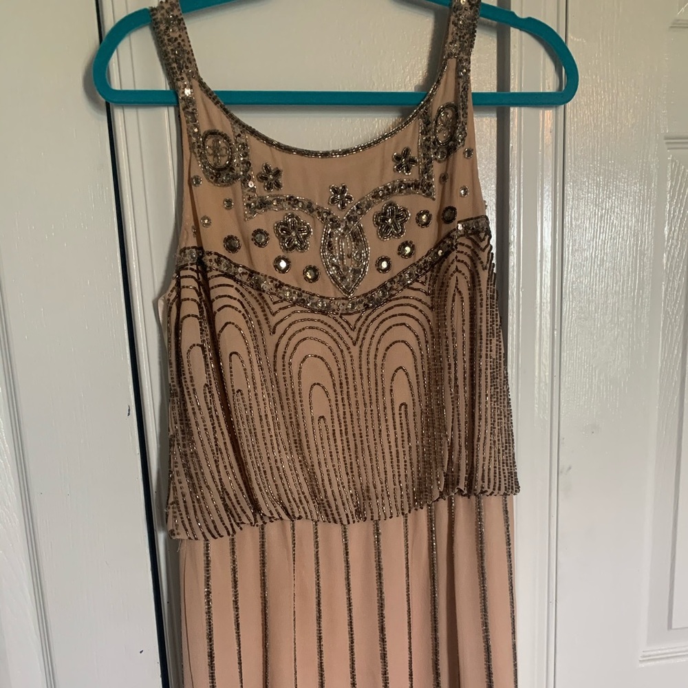 Cache Beaded Boho Dress
